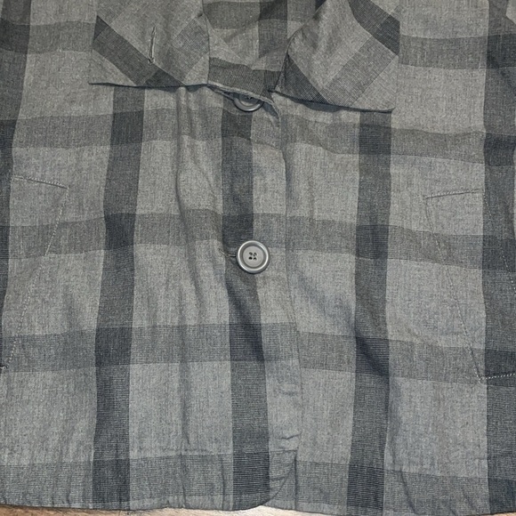 a.n.a A New Approach button down 3/4 sleeve jacket.  Size XL.  100% Cotton - Picture 9 of 12